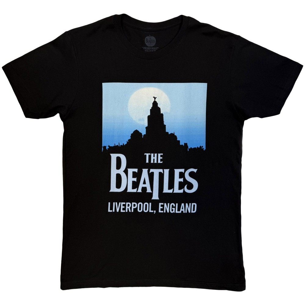 The Beatles - Liverpool, England Tshirt Homme - Noir